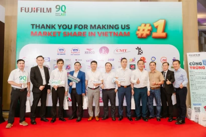 Chúc mừng Fujifilm 90th Công ty TNHH TM Siêu Nhanh Tự Hào Là Đại Lý Ủy Quyền tham gia sự kiện T8.2024