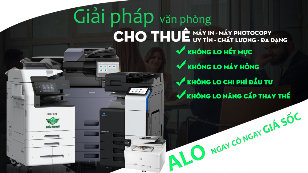 Dịch Vụ Cho Thuê Máy Photocopy - Máy In Đáng Tin Cậy, Chất Lượng Cao và Đa Dạng