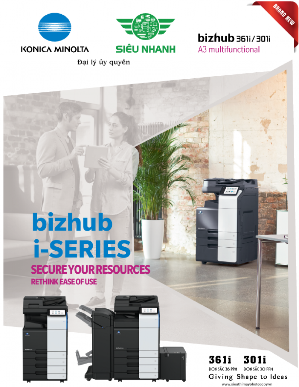 Konica Minolta ra mắt dòng máy in đa chức năng bizhub i-Series thế hệ mới 2024