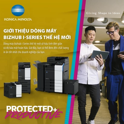 Konica Minolta ra mắt dòng máy in đa chức năng bizhub i-Series thế hệ mới 2024