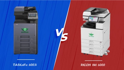 So sánh máy photocopy Kyocera TASKalfa 6003i và Ricoh IM 6000 Đâu là lựa chọn tối ưu cho doanh nghiệp của bạn?