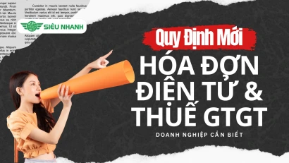 Quy Định Mới Về Hóa Đơn Điện Tử & Thuế GTGT Từ 01072025