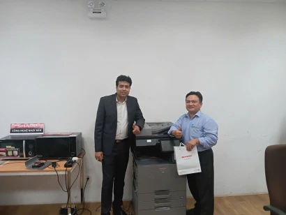 Nâng Cao Chuyên Môn, Đón Đầu Công Nghệ Siêu Nhanh Hoàn Thành Xuất Sắc Khóa Đào Tạo Kỹ Thuật Dòng Máy Sharp BP-50C Series Mới Nhất