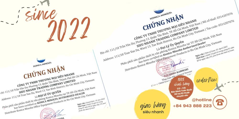 Siêu Nhanh – đại lý uỷ quyền Konica Minolta tại Việt Nam