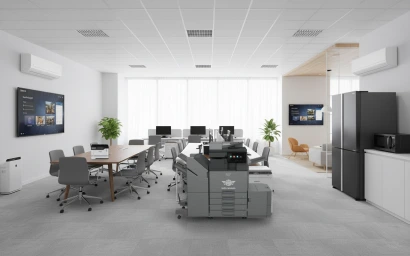 Hệ sinh thái Sharp Giải pháp xây dựng văn phòng mới nâng tầm không gian làm việc hiện đại