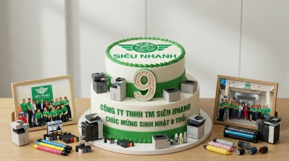 KỶ NIỆM 9 NĂM THÀNH LẬP CÔNG TY TNHH TM SIÊU NHANH
