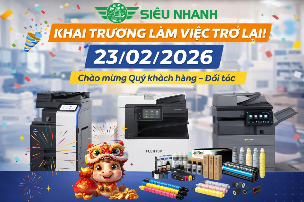 THÔNG BÁO Công ty TNHH TM Siêu Nhanh Chính Thức Khai Trương Làm Việc Trở Lại (23022026)