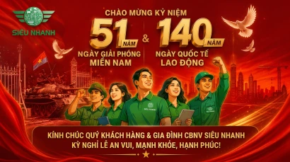 Chào mừng Lễ 304 & 15 - Kính chúc bình an | Siêu Nhanh