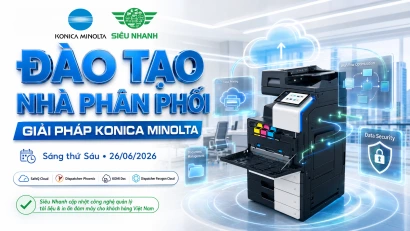 Sự Kiện Siêu Nhanh Tham Dự Đào Tạo Nhà Phân Phối Konica Minolta Đột Phá Năng Suất Với Giải Pháp In Ấn Đám Mây