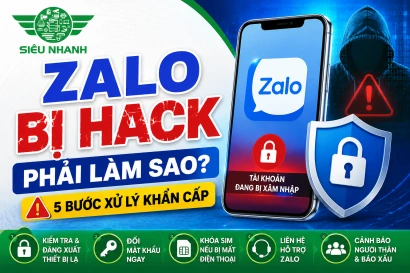 Zalo bị hack phải làm sao? 5 bước lấy lại tài khoản