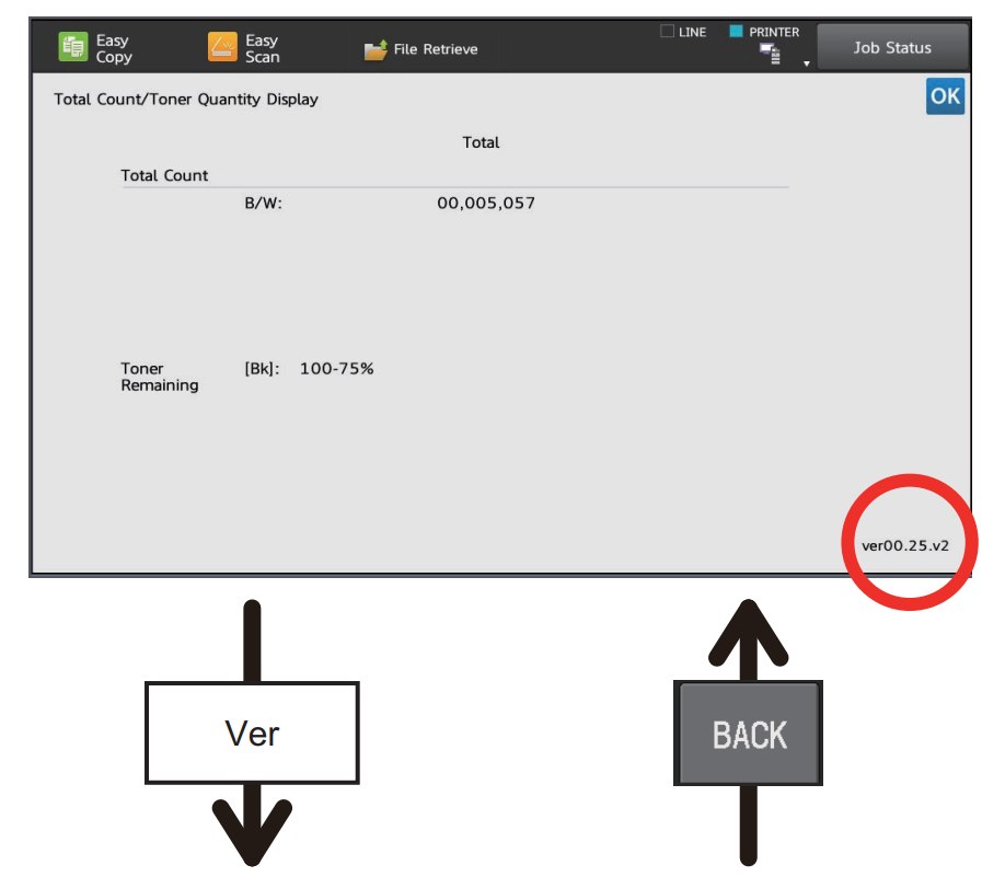 Cách vào chế độ Simulation (Test Mode) dòng máy Sharp BP-30M2830M3130M35