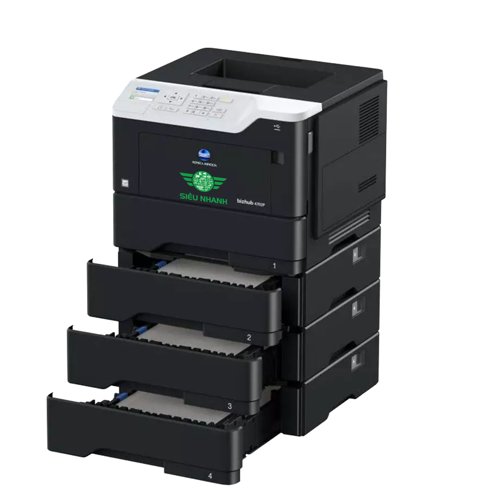 Máy in laser trắng đen Bizhub 3602P