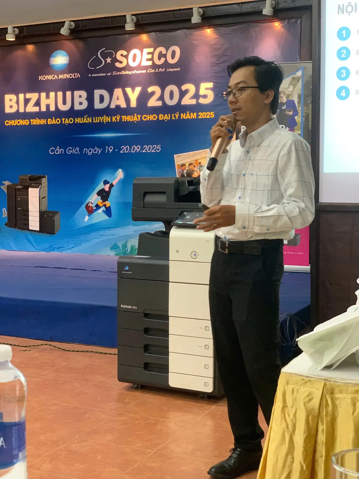 BIZHUB DAY 2025 – SỰ KIỆN ĐÀO TẠO KỸ THUẬT DÀNH CHO ĐẠI LÝ KONICA MINOLTA