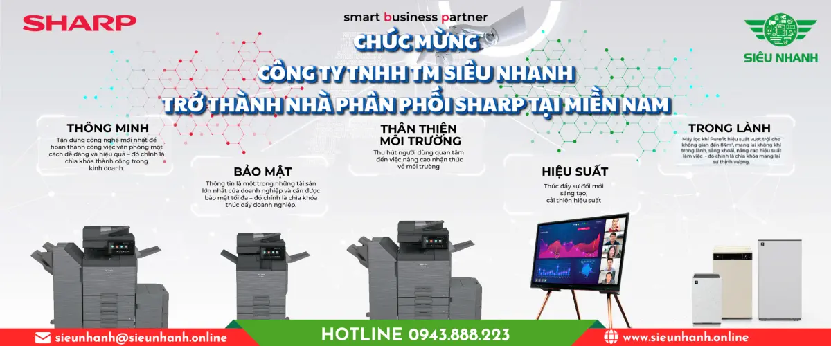 Tuyển dụng Nhân sự –Siêu Nhanh Nhà Phân Phối Sharp Tại Miền Nam | Cơ Hội Nghề Nghiệp Hấp Dẫn