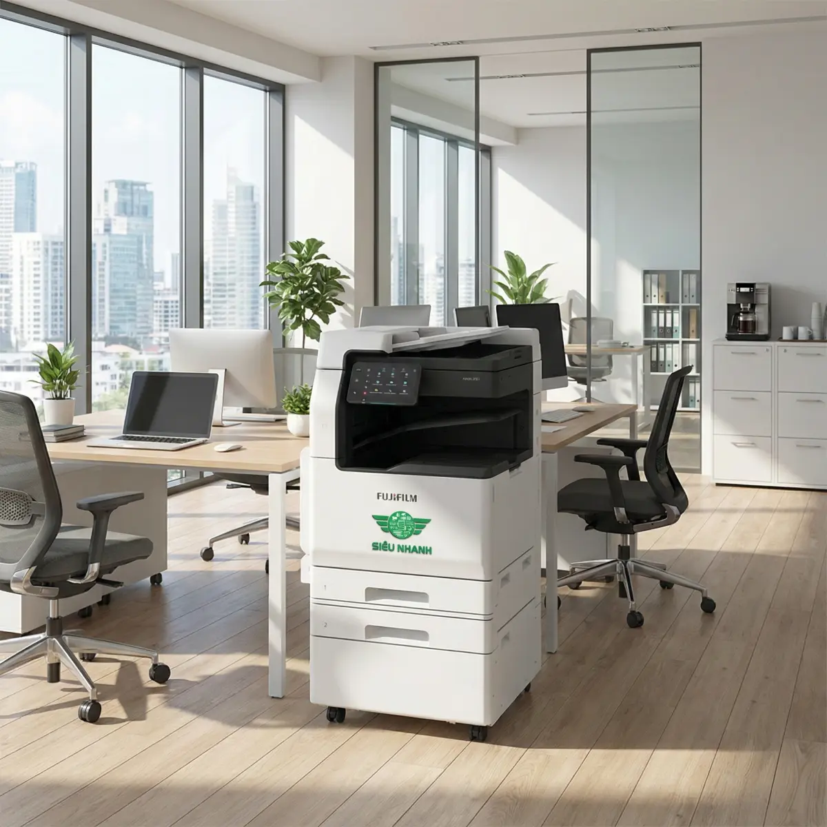 Máy Photocopy Trắng Đen FUJIFILM Apeos 3561 mới 100%