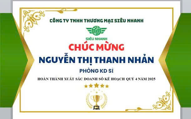 VINH DANH CÁC CHIẾN BINH KINH DOANH XUẤT SẮC NĂM 2025