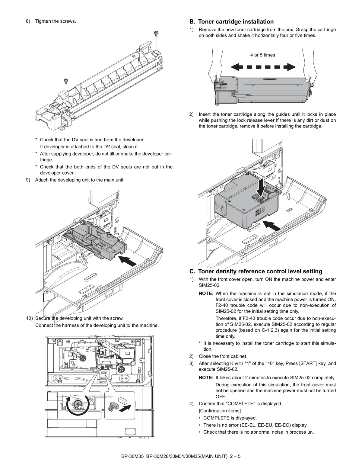 Hướng Dẫn Chi Tiết Cách Lắp Đặt Máy Photocopy Sharp BP-30M Series (BP-30M2830M3130M35)