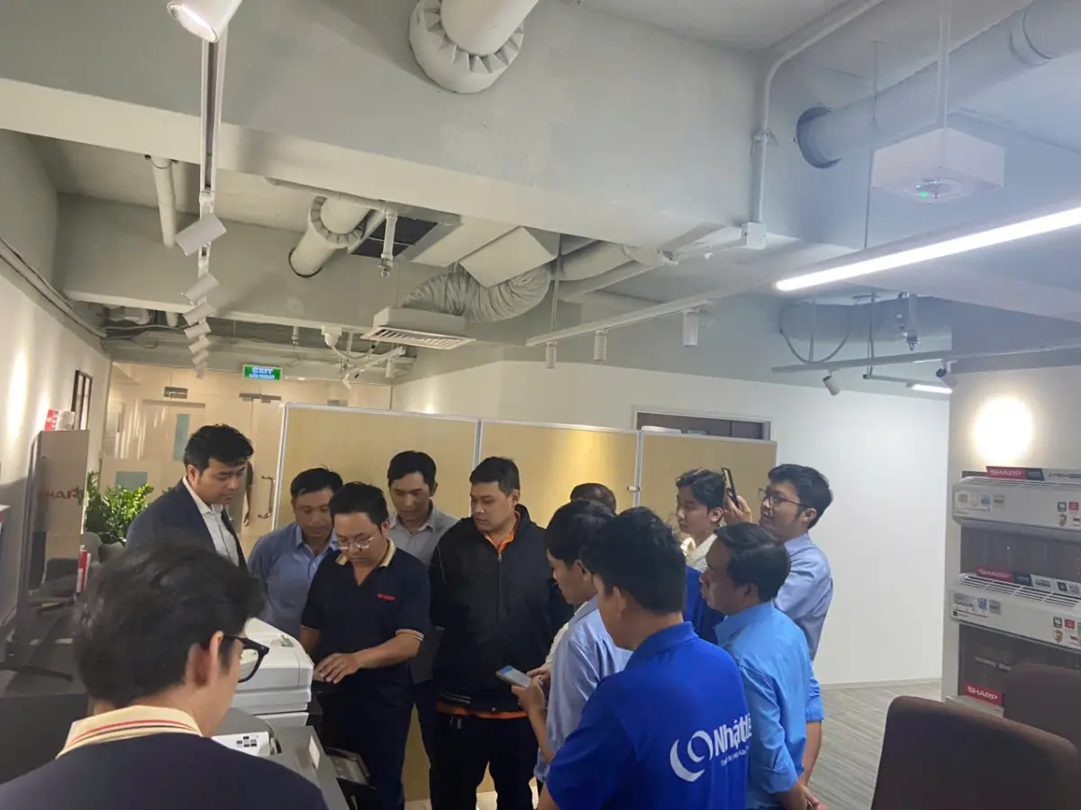 Hoàn Thành Khóa Training Kỹ Thuật Sharp Lần 1