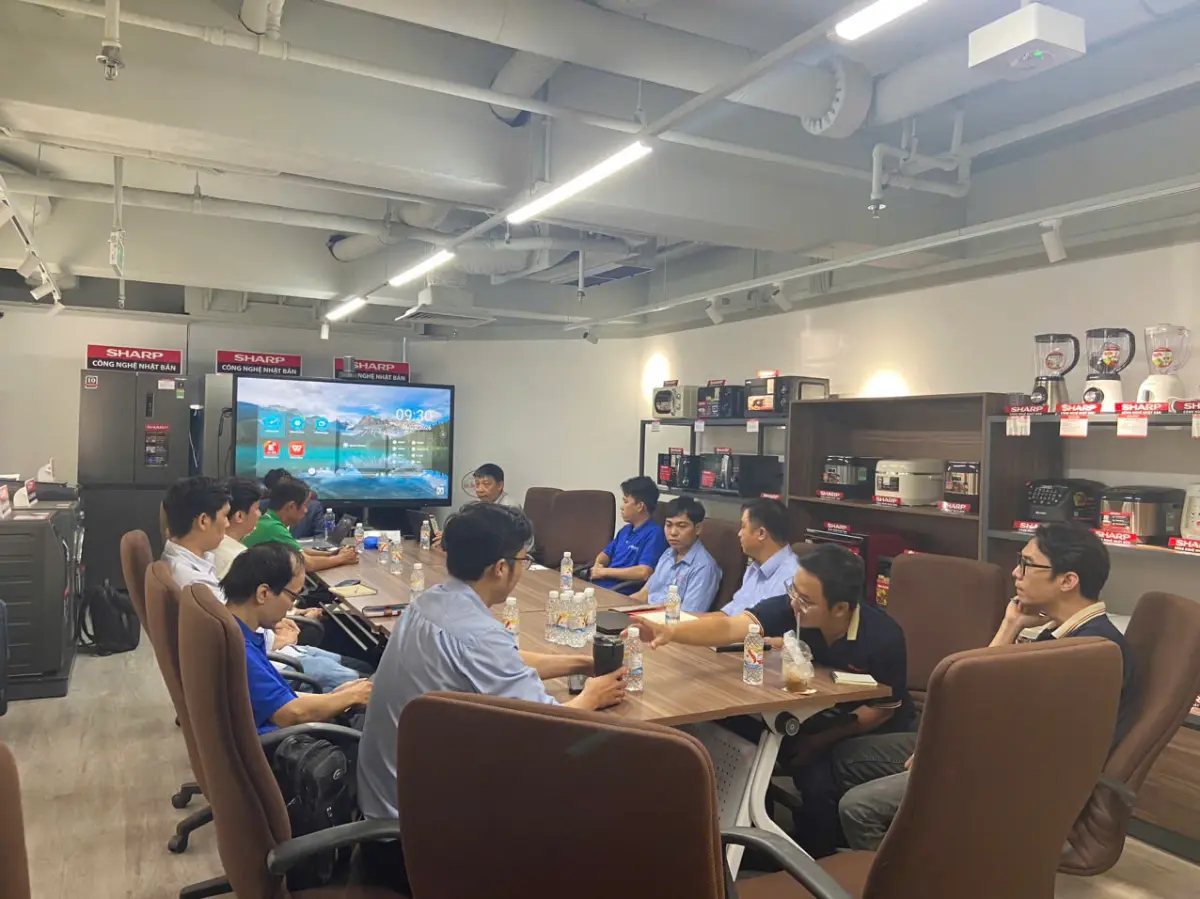 Hoàn Thành Khóa Training Kỹ Thuật Sharp Lần 1