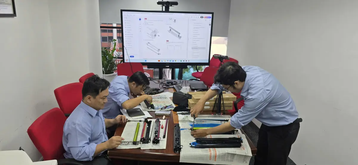 Hoàn Thành Khóa Training Kỹ Thuật Sharp Lần 1