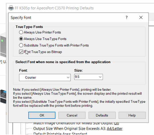 Khắc phục lỗi Bản in Word, Excel mất các ký tự đặc biệt của tiếng Việt như ư, ơ, v.v