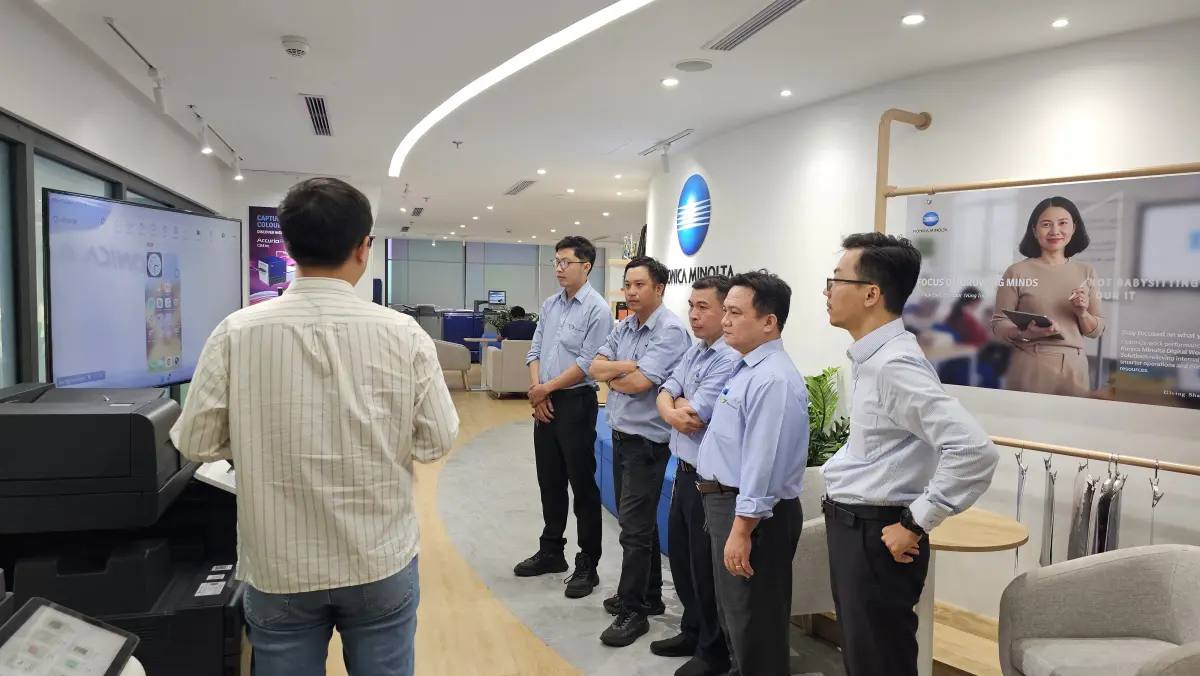 Sự Kiện Siêu Nhanh Tham Dự Đào Tạo Nhà Phân Phối Konica Minolta Đột Phá Năng Suất Với Giải Pháp In Ấn Đám Mây