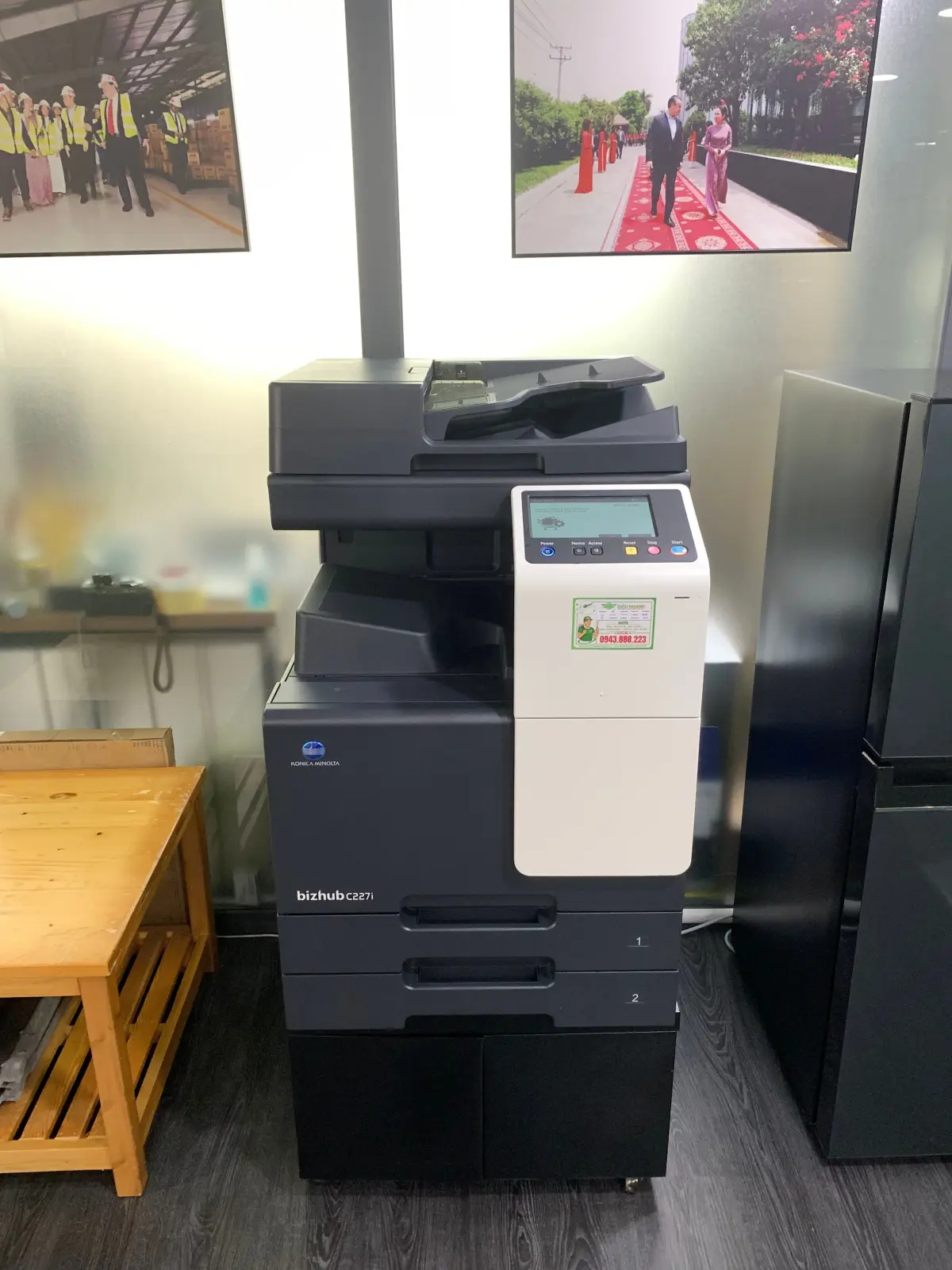 Máy Photocopy màu Konica Minolta Bizhub C227i mới 100%
