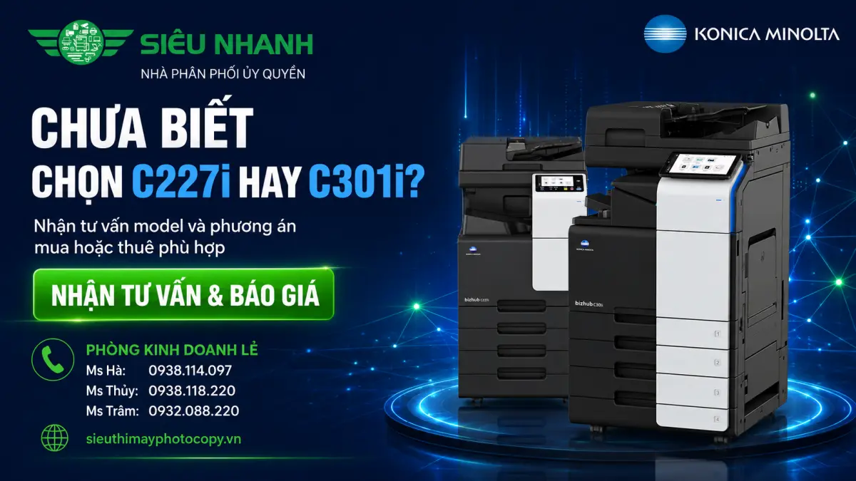 MÁY PHOTOCOPY MÀU A3 – MUA ĐỂ SỞ HỮU, THUÊ ĐỂ TỐI ƯU