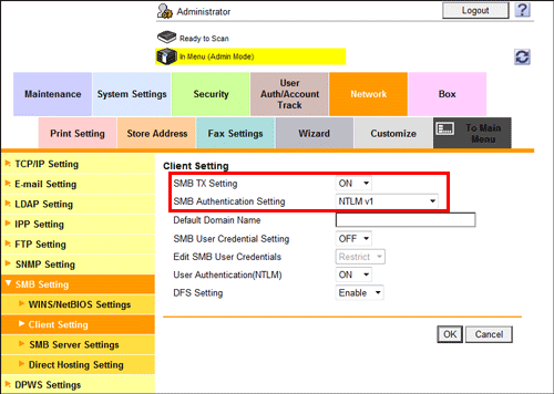 Cách cài đặt Scan SMB Bizhub Series (Scan-to-Folder)