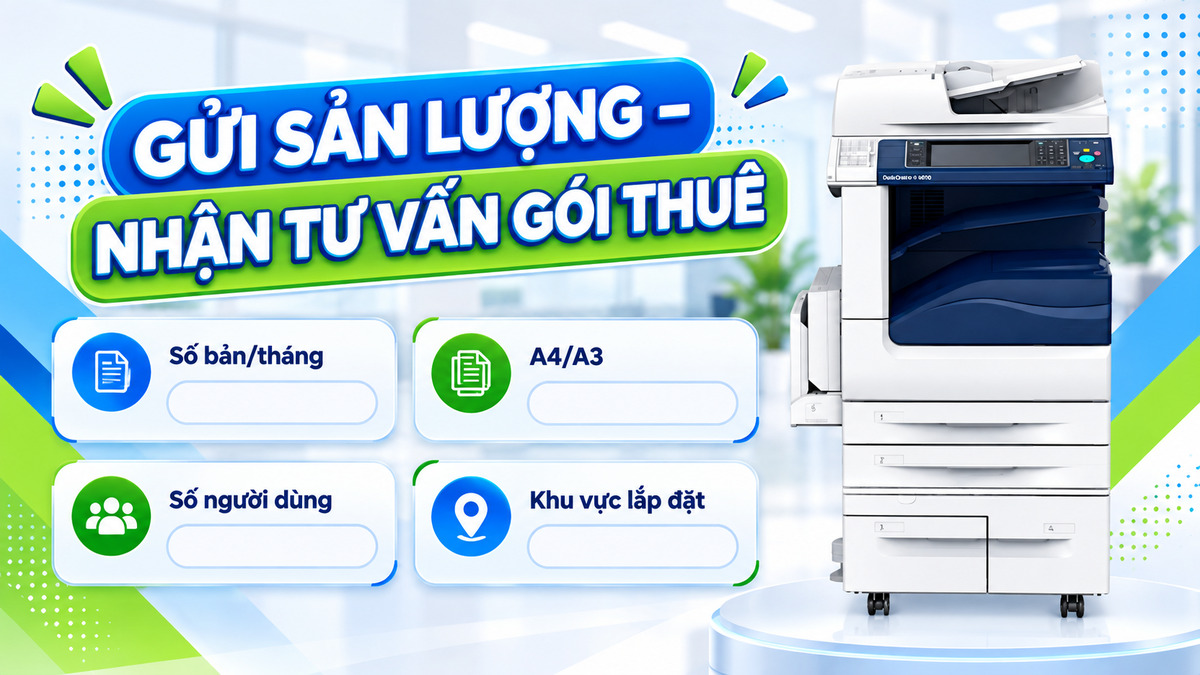 Thuê máy photocopy Fuji Xerox DocuCentre-V 5070 trọn gói