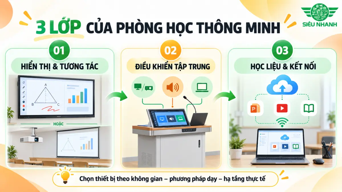 Nâng Tầm Chất Lượng Giảng Dạy Cùng Thiết Bị Trình Chiếu Khai Giảng 2026