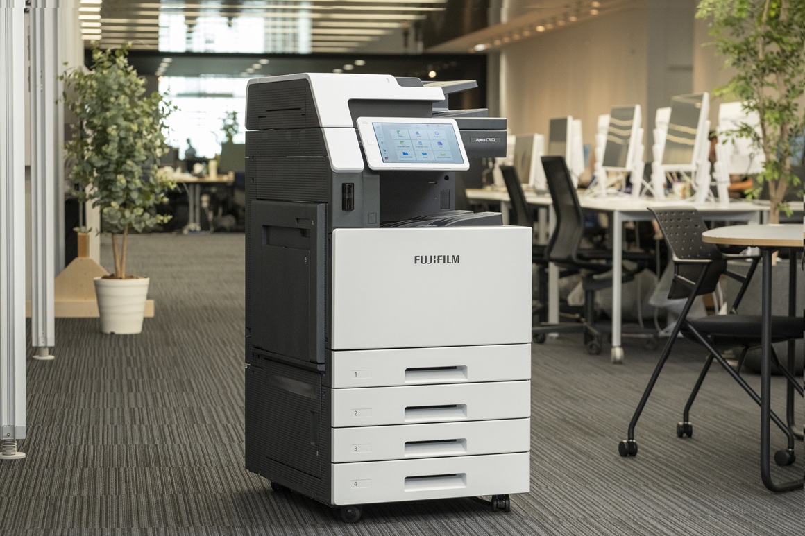 Fujifilm Apeos C7072 Series Máy photocopy A3 màu bước vào thời đại Cloud và AI