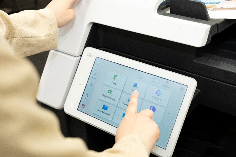 Fujifilm Apeos C7072 Series Máy photocopy A3 màu bước vào thời đại Cloud và AI