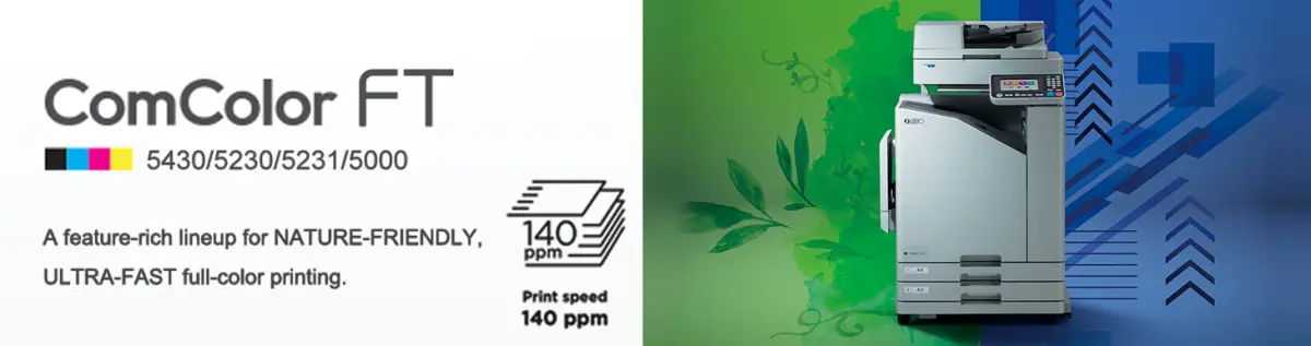 Máy in phun màu siêu tốc A3 RISO ComColor FT5231 EⅡ