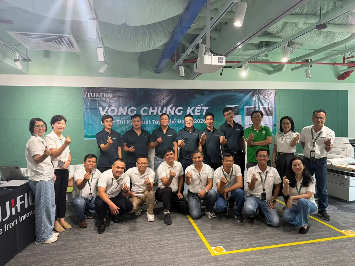 Siêu Nhanh đạt Giải Ba Cuộc thi Tay nghề FUJIFILM 2026