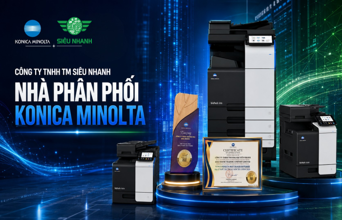 Siêu Nhanh Nhà Phân Phối Konica Minolta