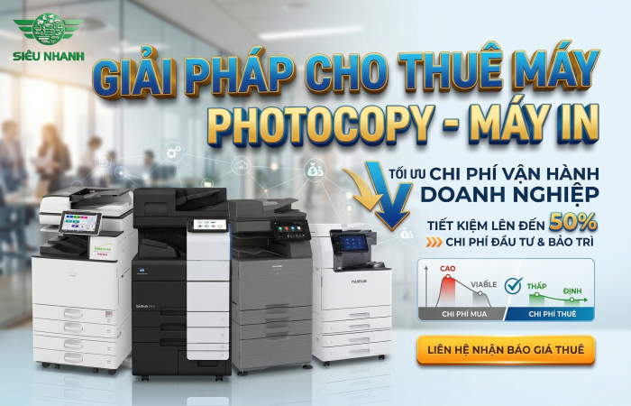 CHO THUE MAY IN - MAY PHOTOCOPY