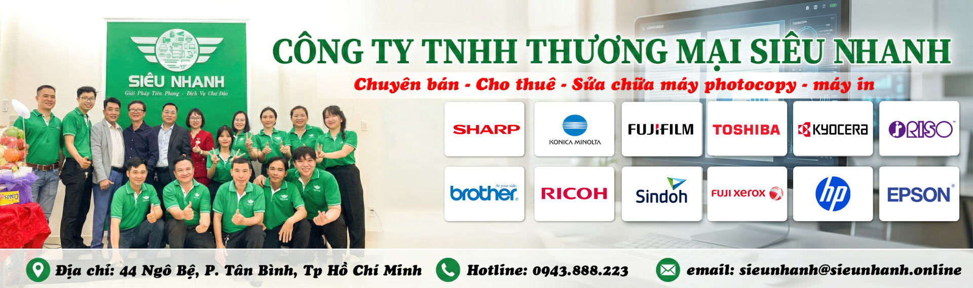 Cơ hội làm việc tại công ty TNHH Thương Mại Siêu Nhanh
