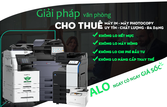 CHO THUE MAY IN - MAY PHOTOCOPY