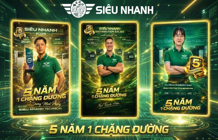 Group 5 năm thâm niên